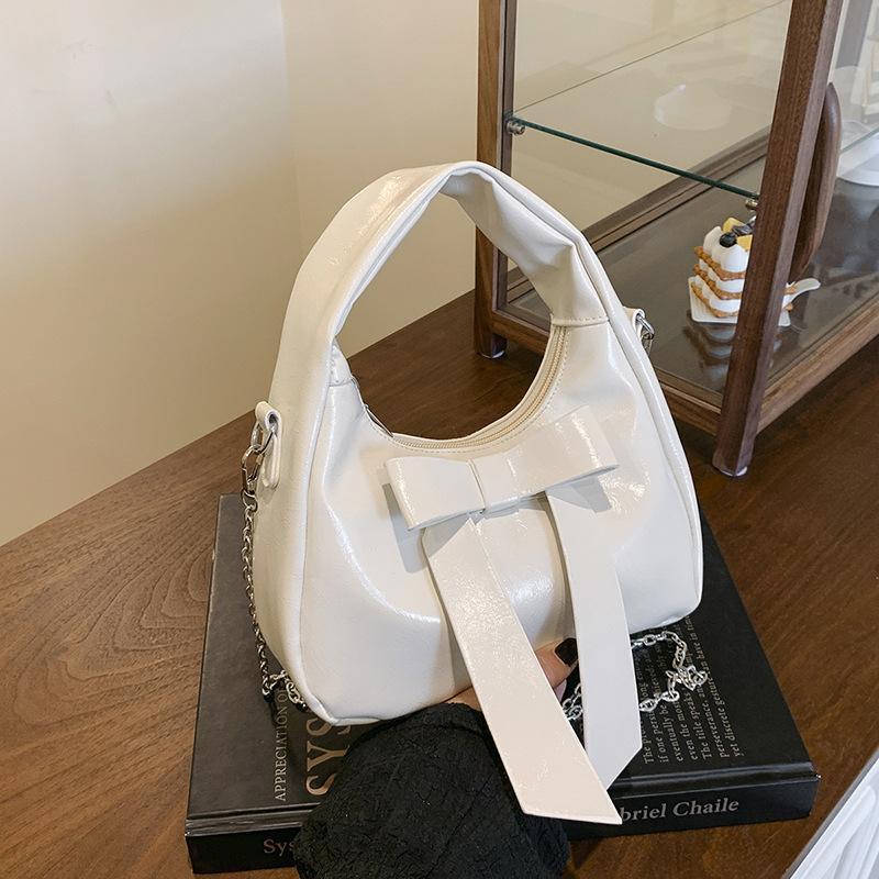 2025 нишевая трендовая сумка-бант в корейском стиле, женская сумка под мышкой в иностранном стиле, сумка через плечо