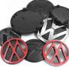 VW GTI GOLF For VOLKSWAGEN VW 2026 New Emblems Key Case 1Pcs 135mm 113mm 3GO 853 601B Car Logo Front Bonnet Hood 56D853630C Rear