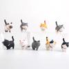 Set of 9 Cute Cat Figure miniatures,Korean Car Acc
