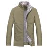 Spring and Autumn New Men's Jackets for Middle-aged and Elderly Business Casual Stand-collar Loose Coat Jackets