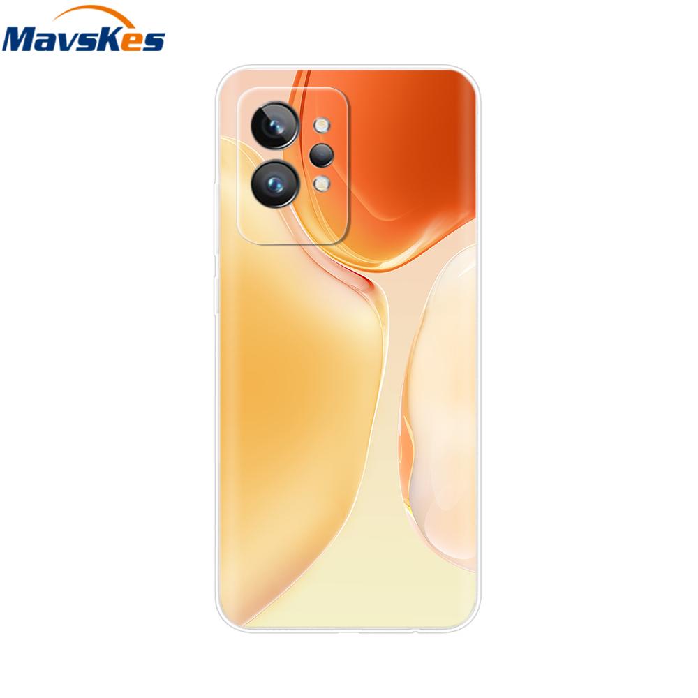 Для Realme GT2 Pro 5G Чехол Милый Конфетный Чехол Ударопрочный RealmeGT 2 Pro Силиконовый ТПУ Мягкий Чехол Для Oppo Realme GT2 GT 2 Pro
