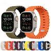 Ремешок Ocean Strap для Apple Watch Ultra2 10 46 мм 9 8 7 49 мм 45 мм 41 мм силиконовый браслет-браслет для 6 5 4 3 SE 44 мм 40 мм 42 мм