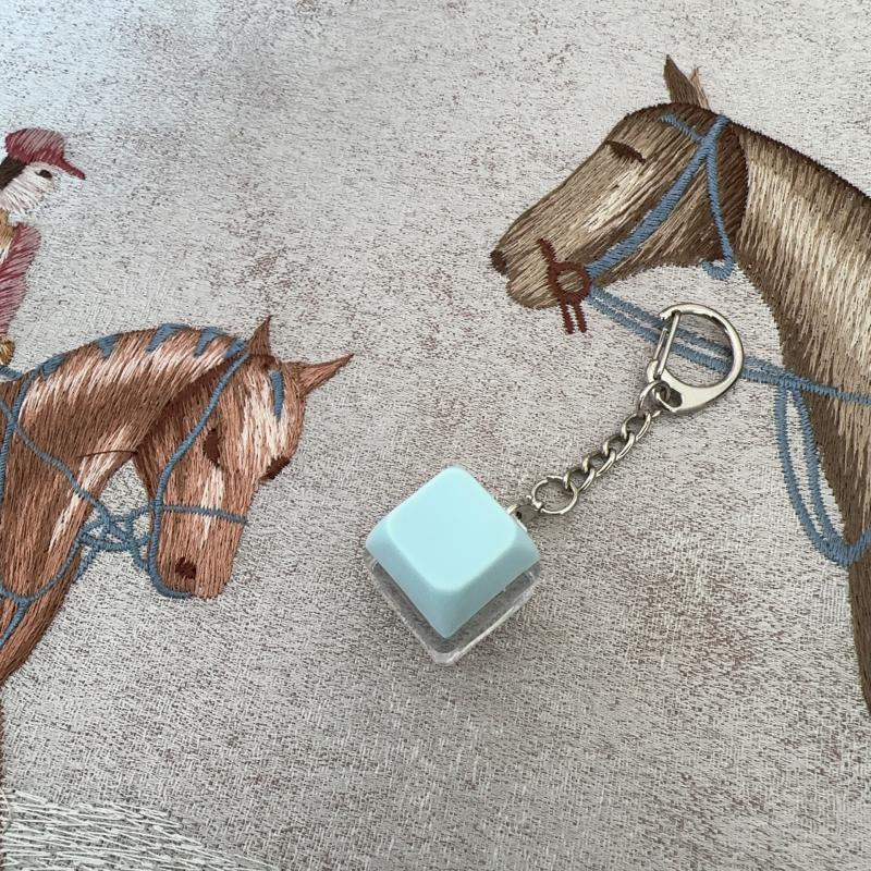 Светодиодная клавиатура брелок игрушка снятие стресса сделай сам кнопка палец колпачки для клавиатуры игрушка маленькие подарки маленькие гаджеты брелки