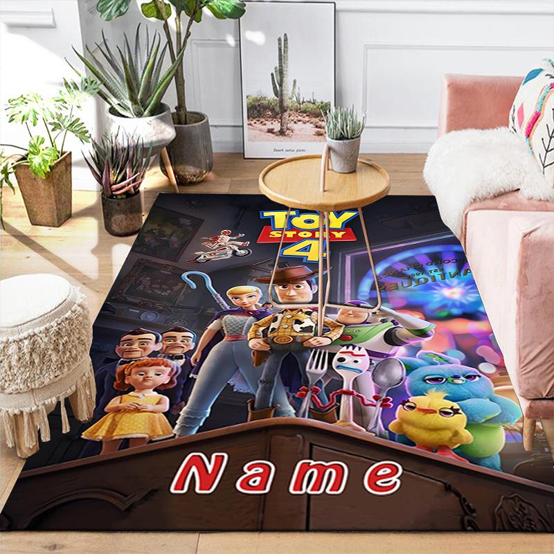 Custom 1Pc Toy Story Adventure Rug Office Carpet Indoor Outdoor Entrance Doormat Nonslip Soft And Comfortable Living Room D916314