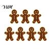 Christmas Indoor Lighted Decor 7Pcs Glowing Wooden Wall Silhouette Lights, LED Xmas Decor, Reindeer Holiday Decorations Santa Tree Gingerbread