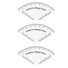 1/2/3/4/5Pcs Fast Drawing Eyebrow Design Ruler Microblading Mapping Shaping Template Tool Permanent Eyebrow Makeup Drawing Guide Ruler