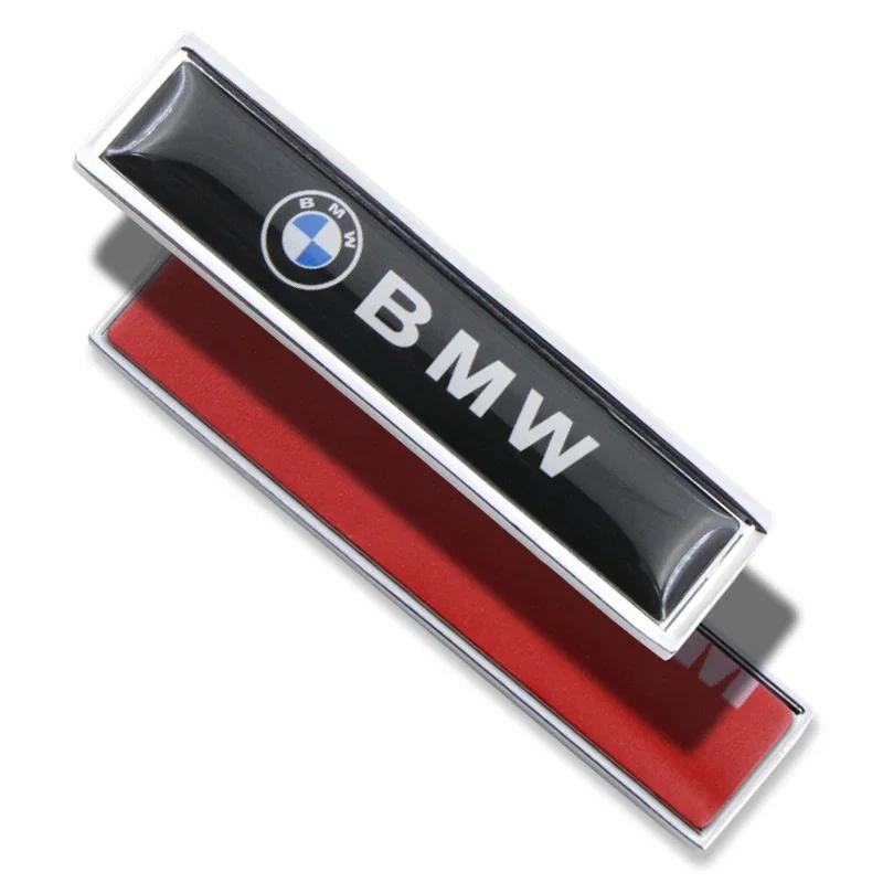 2 шт. Для Bmw x1 x3 x5 x6 z4 f10 f20 f30 e36 e39 e46 e60 e90 Наклейка на кузов автомобиля Металлическая Декоративная маркировка автомобиля Автоаксессуары