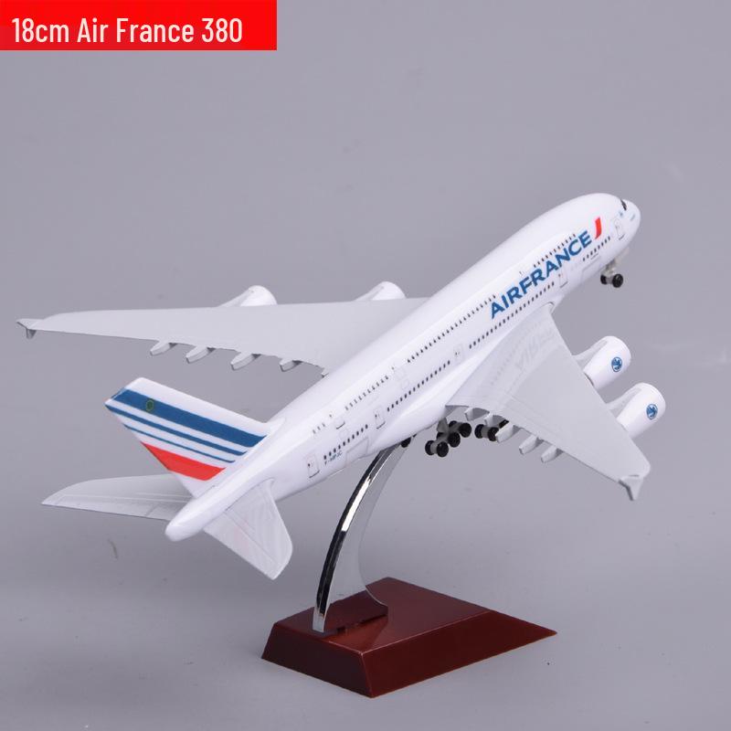 Модель самолета Airbus A380 авиакомпании China Southern Airlines, 18 см, из сплава