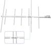 TWAYRDIO Dual Band 8 Element Yagi Antenna High Gain High Gain Outdoor Antenna Installation Required For Radios For Amateur Radio 144/430MHz