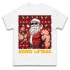 Merry Liftmas Funny Gym Santa TShirtBodybuilder Christmas Tee Fitness Lover
