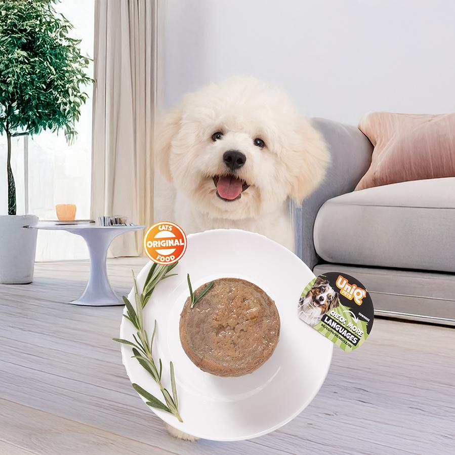 Wet Dog Food, Can Uniq Pets Royal Duck 4.5Kg (375G X12)