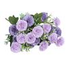 Artificial Carnation 20 Heads Realistic Fake Silk Flower Wedding Party Home Office