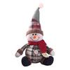 Home Christmas Decoration Cute Santa Snowman Deer Doll Ornament KTY