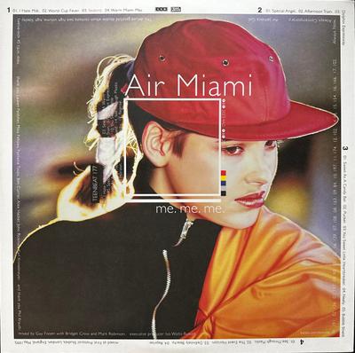 12-дюймовая пластинка AIR MIAMI - Me. мне. мне. TEENBEAT177 Teenbeat 2023 Великобритания Рок