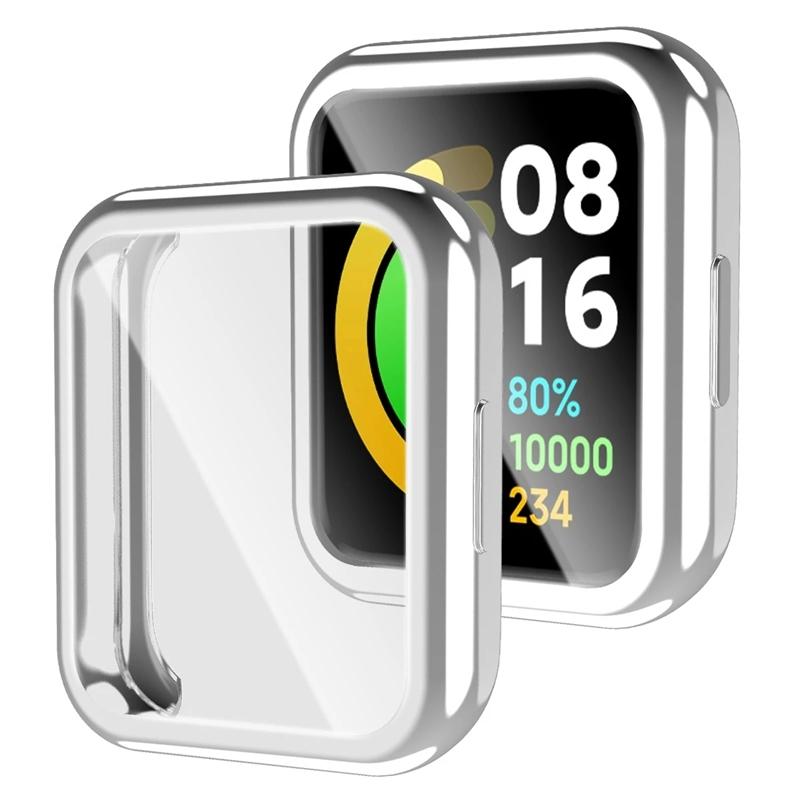 Silicone Strap For Xiaomi Mi Watch Lite 2 Watchbands Watch Strap For Redmi Watch 2 Lite Strap Bracelet With Protector Case