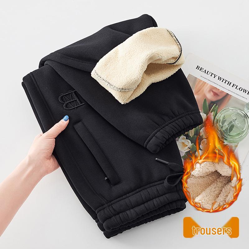 GAGN Рекомендует: Женские красные гаремные брюки на флисовой подкладке, больших и маленьких размеров, свободного облегающего кроя