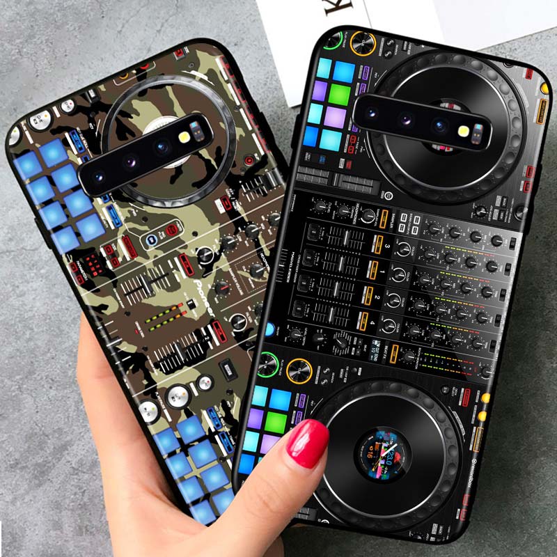 Черный чехол для телефона DJ Music Retro для Samsung Galaxy S21 Ultra Plus Note 20 10 9 8 S10 S9 S8 S7 S6 Edge Plus