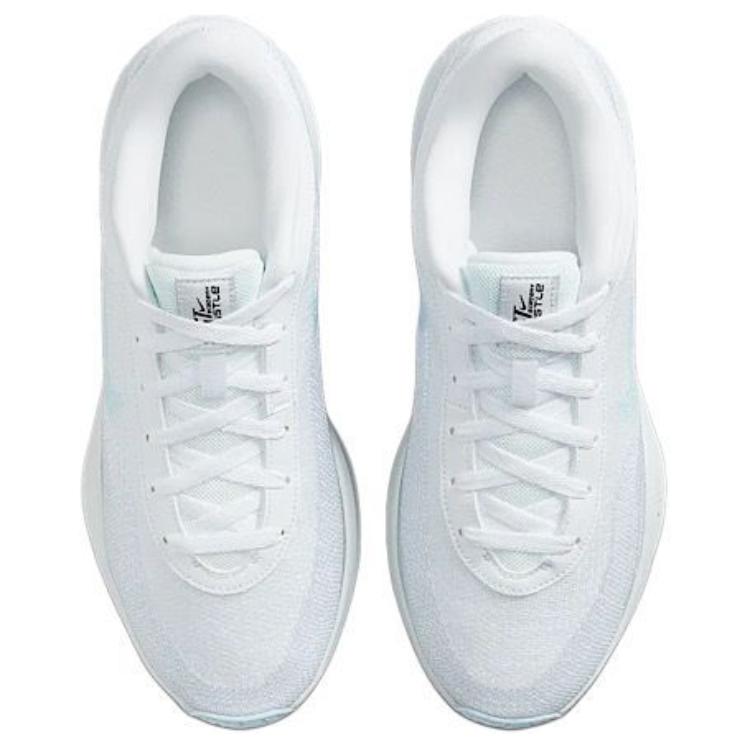 Новые мужские баскетбольные кроссовки Nike с низким верхом, устойчивые к скольжению и износу, белые FJ7808-101