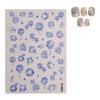 Christmas Pattern Nail Stickers Self Adhesive Embossed Sticker Nail Supplies Suitable for Nails Art Decorations