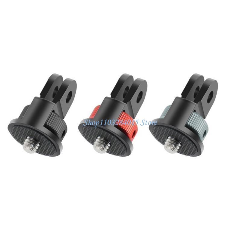 R6FF Upgrade Aluminum Alloy 1/4 Screw Mini Tripod Mount Adapter for 10 9