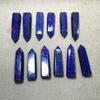 Natural Rock Lapis Lazuli Quartz Crystal Stone Point Healing Wand Dark Blue Gift Unique And Educational Healing Crystal