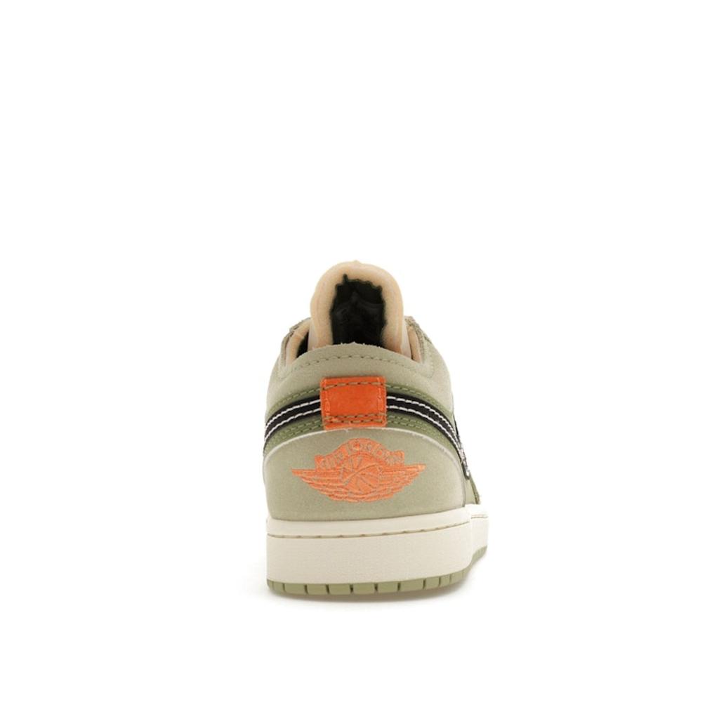 Air Jordan 1 Low SE Craft Light Olive Men Sneakers Green Sky-J-Light-Olive Black FD6819-300