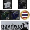 Royal Thai Army Military Soldier T Shirt Thailand Flag Undershirt Round O Neck Print Short Sleeve Quick Dry Uniform Men Women Unisex