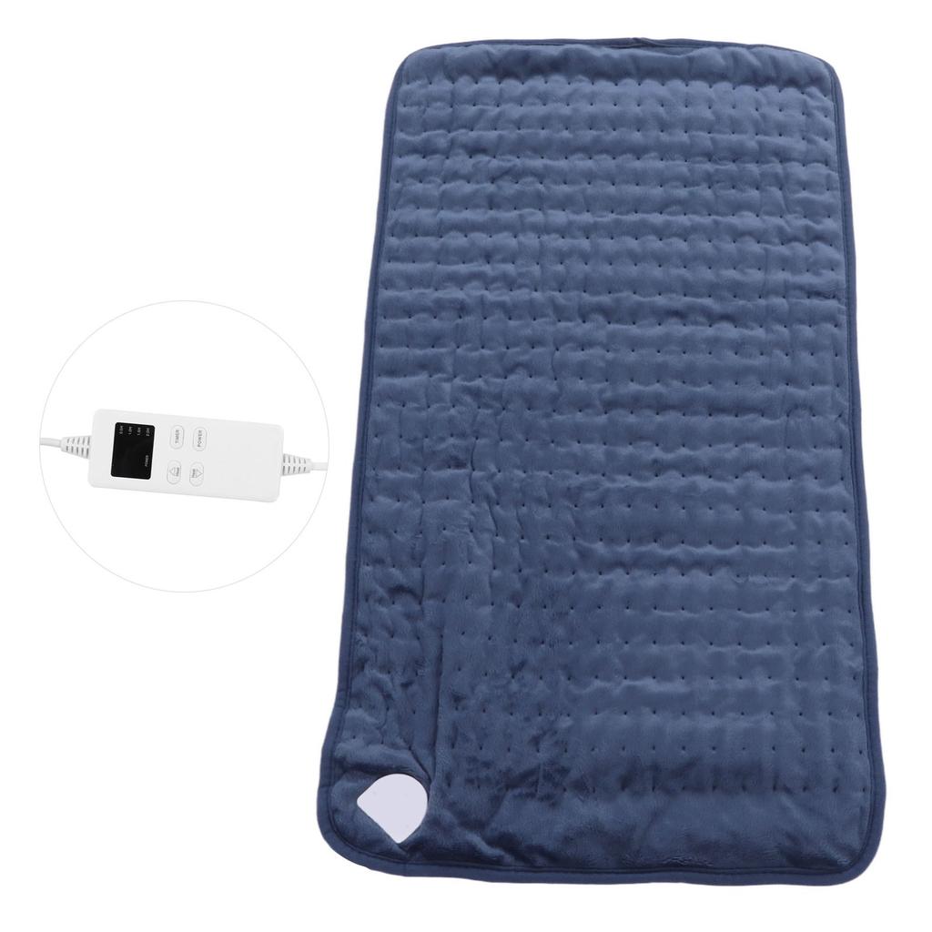 Winter Electric Heating Pad Blanket 6 Heating Settings for Cramps Back Neck Shoulder Pain Relief