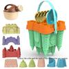 Пляжный замок, ведро для игр с песком, набор игрушек, совок для песка, детские летние игрушки, игрушки для песка, песочница для детей, уличные семейные забавные подарки
