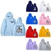 Boys' Printed Hooded Long-Sleeve Sweatshirt Casual Sports Comfort Sweatshirt