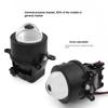 Car LED Fog Lamp Double Light Lens Fish Eye Lamp Super Bright Far and Near Integrated White Light Yellow Light Modified Anti-fog Lamp Universal