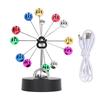 Perpetual Motion Machine USB Battery Dual Use Ferris Wheel Balance Toy Tabletop Decorative