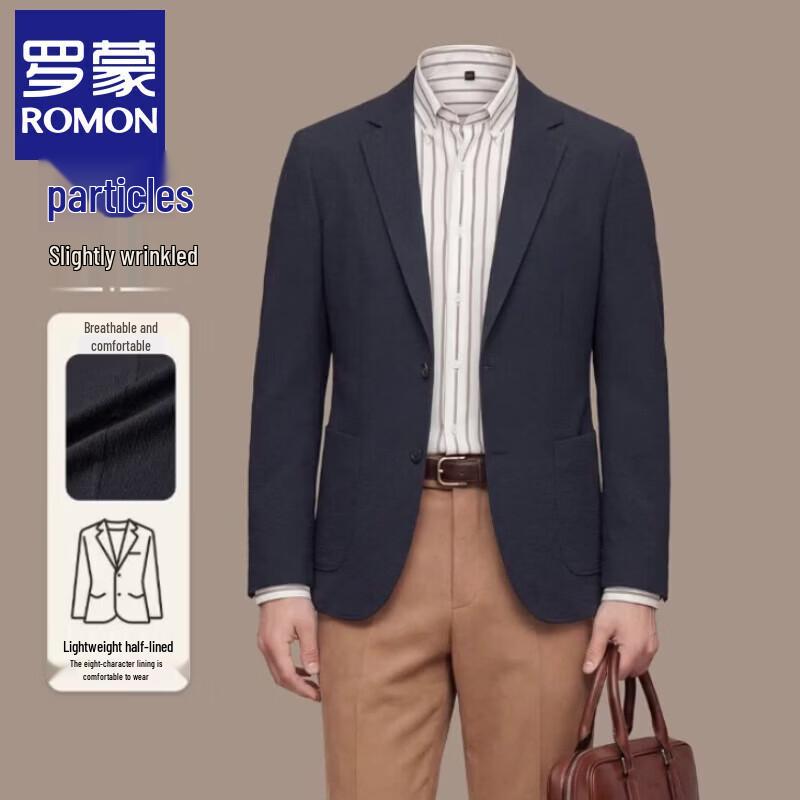 Мужской повседневный пиджак Luomen с полуподкладкой