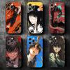 Аниме Персонаж Yoru War CSM Мягкий Чехол для Телефона для iPhone 16 16E 17 Air 15 Pro Max 14 Plus 13 Mini 11 12 7 Черная Крышка Задняя Панель