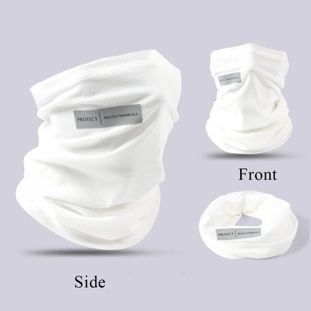 Защита от ультрафиолета на открытом воздухе Ice Silk Mask Солнцезащитный чехол для лица, повязка на шею, унисекс, шарф с защитой от ультрафиолета, велосипедная УФ-маска, шейный платок с ушами