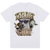 Throat Goat Funny Meme TShirts Unisex WoUnisex Humor Joke Vintage T Shirt Oversized Casual Cotton Casual Fashion TShirt Streetwear