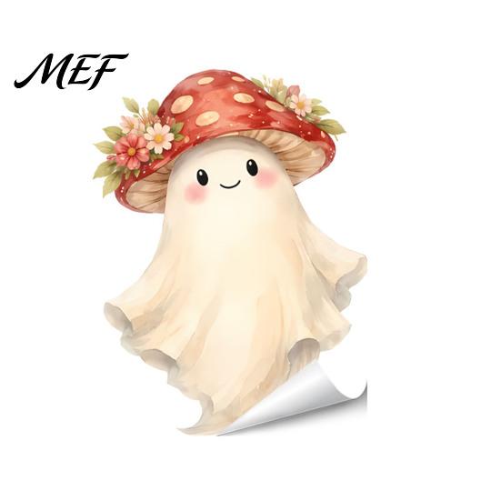 Practical Interior Decoration Items Cute Ghost Halloween Switch Plate Stickers, Removable Self-Adhesive Outlet Cover No Residue Socket Panel