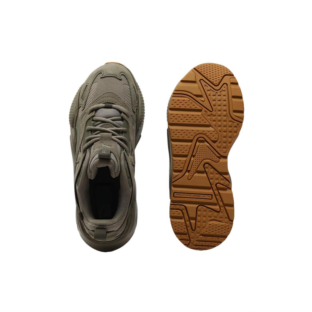 Puma Удобные Универсальные Прочные Легкие Низкие Повседневные Кроссовки Унисекс Кроссовки Зеленые 390776-58