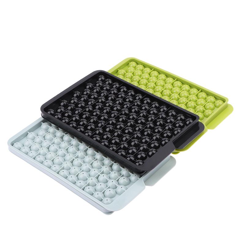 104 сетчатый круглый лоток для льда с крышкой из полипропилена, летняя форма для кубиков льда, форма для хоккея на льду, круглая форма для приготовления льда