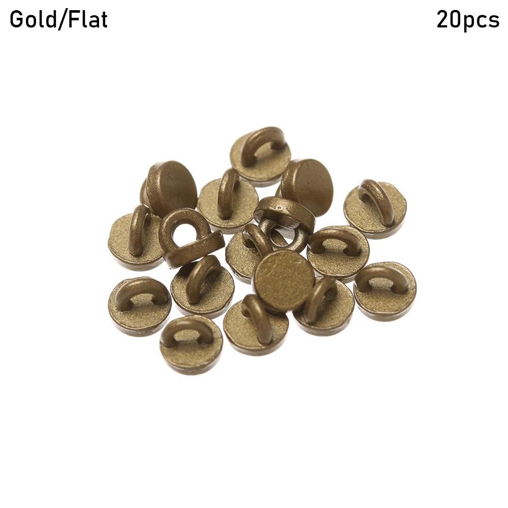 Украшения Dollhoues Миниатюрные мини-пуговицы Металлические пряжки Одежда Швейная пряжка DIY Кукольная одежда