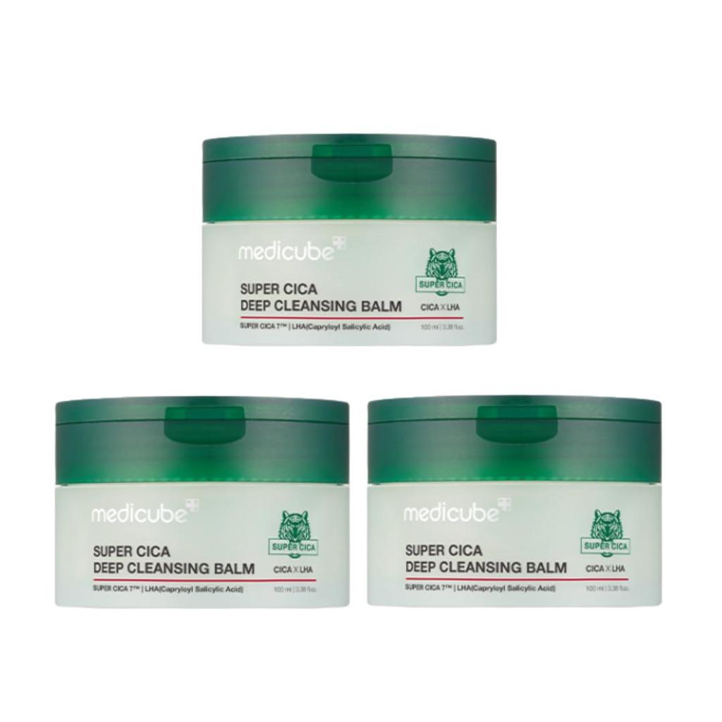 Medicube [Vegan] Super Cica Deep Cleansing Balm 100 Ml / 3.38 Fl. Oz. (3 Options)
