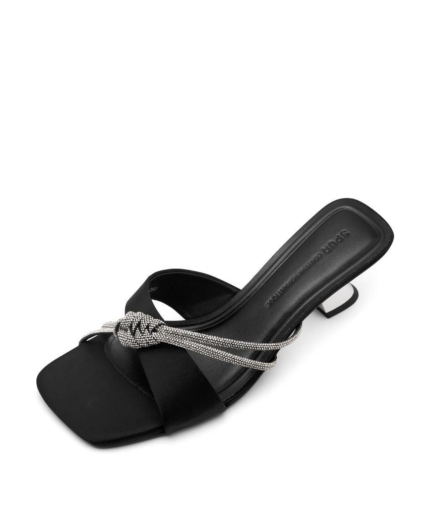 Шлепанцы Spur Cleo с кристаллами 6,2 см -Ws9036 (2Цвет)