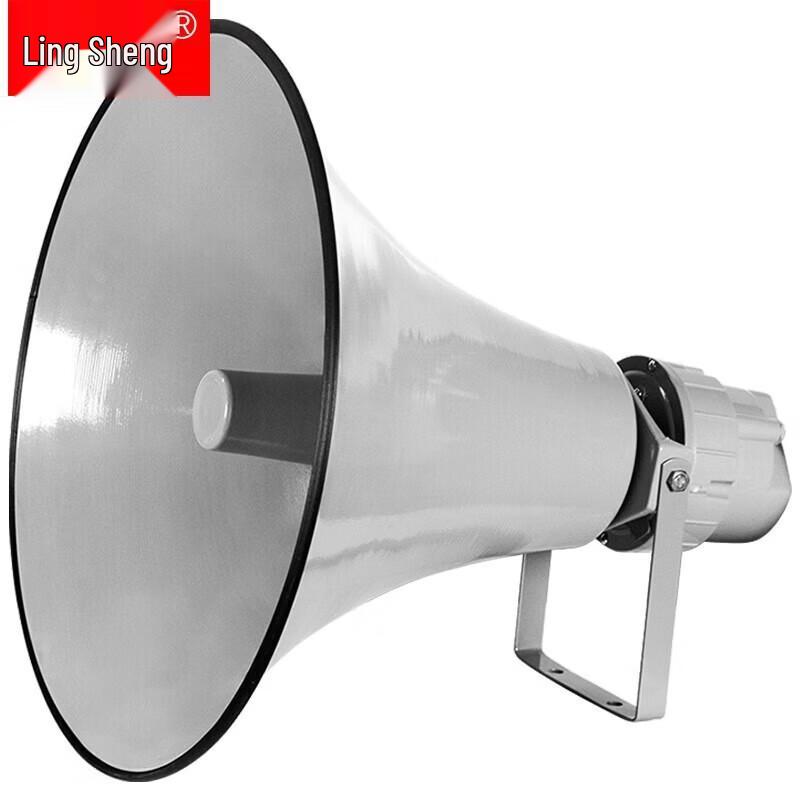 LINGSHENG Outdoor Public Address Horn Speaker CN plug (adapter included)