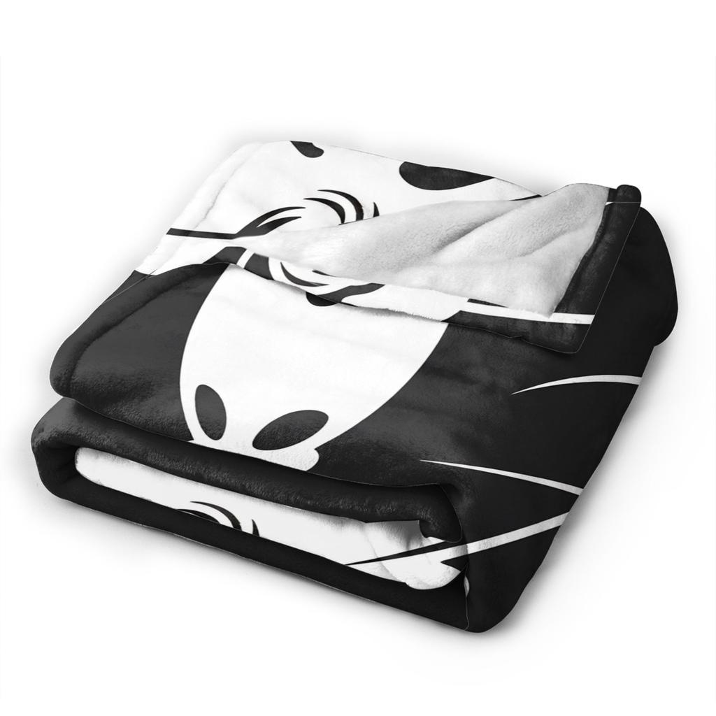 Плед Фланелевый Hollow Knight Silksong Зимний Теплый Мягкий Плед для Детей Взрослых На Улицу Забавный Покрывало для Кровати Покрывало для Дивана-Кровати