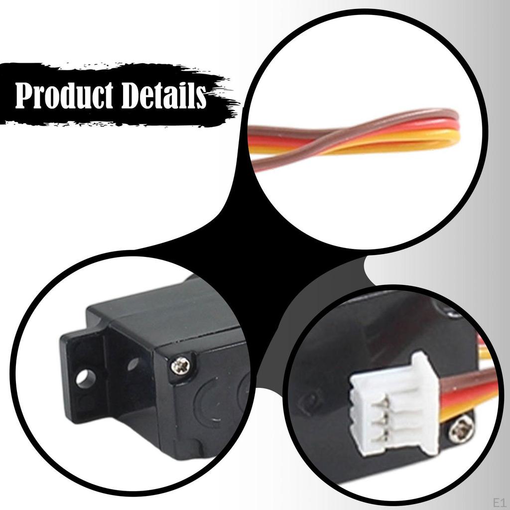 RC Car Gear Servo Accs Modification High Performance DIY Upgrade Replacement for Truck Hobby