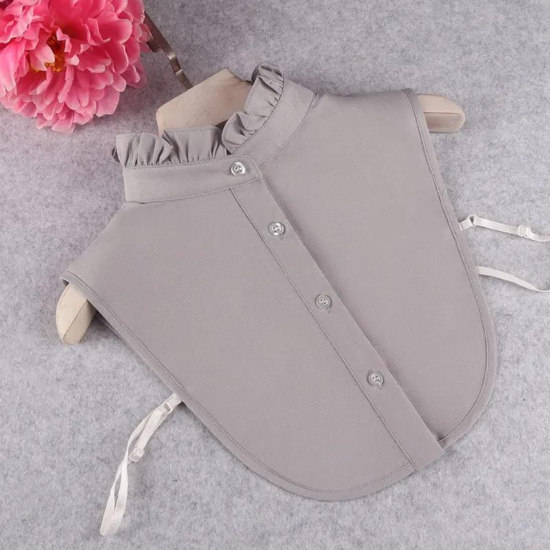 Elegant Stand Fake Collar Ladies New Formal Suit Lapel Shirt Detachable Collars Sweater Shirts Accessories Ladies False Collar