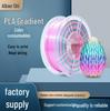 Aiboshi Шелковый Градиентный Радужный PLA Нить для 3D-печати