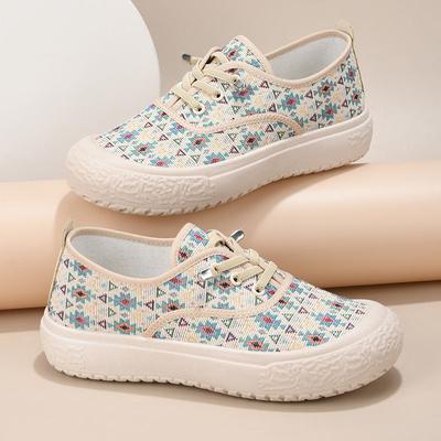 Новые туфли женские дышащие повседневные туфли для мам нескользящие женские туфли на платформе