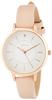 Watch Analog Simple Pink Gold Leather Strap Pink [Fieldwork] JN001-2 Women's