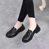 Versatile Women's Genuine Leather Loafers - Soft Sole Spring British Style Shoes